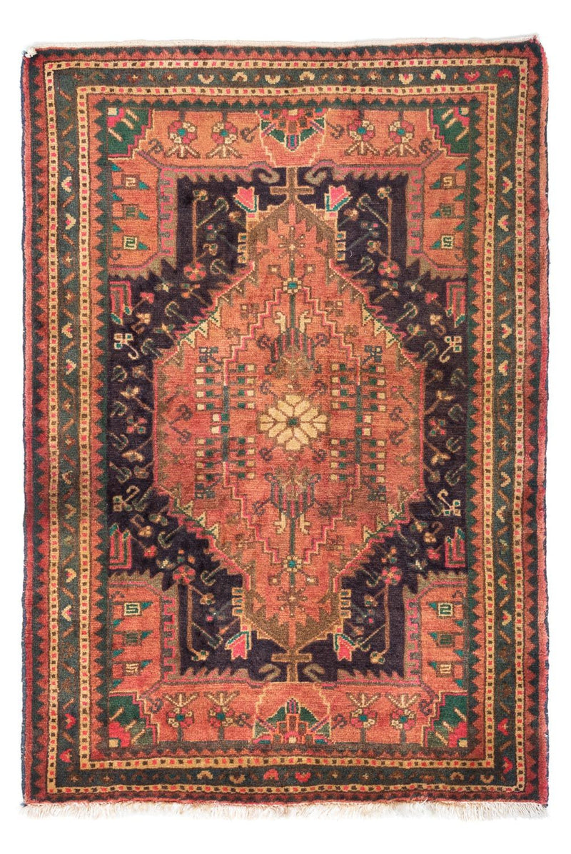 Perser Rug - Nomadic - 130 x 90 cm - light red
