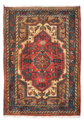Perser Rug - Nomadic - 120 x 85 cm - red