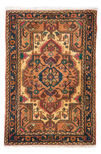 Perser Rug - Nomadic - 125 x 86 cm - light brown