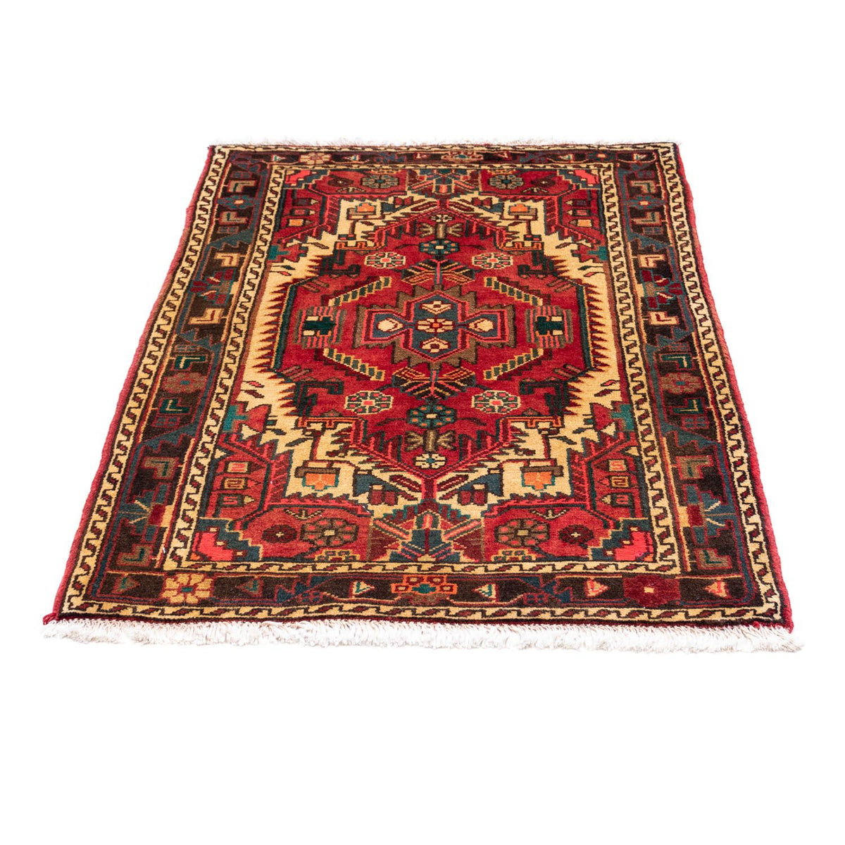 Perser Rug - Nomadic - 128 x 85 cm - red