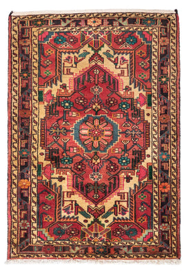 Perser Rug - Nomadic - 125 x 85 cm - light red