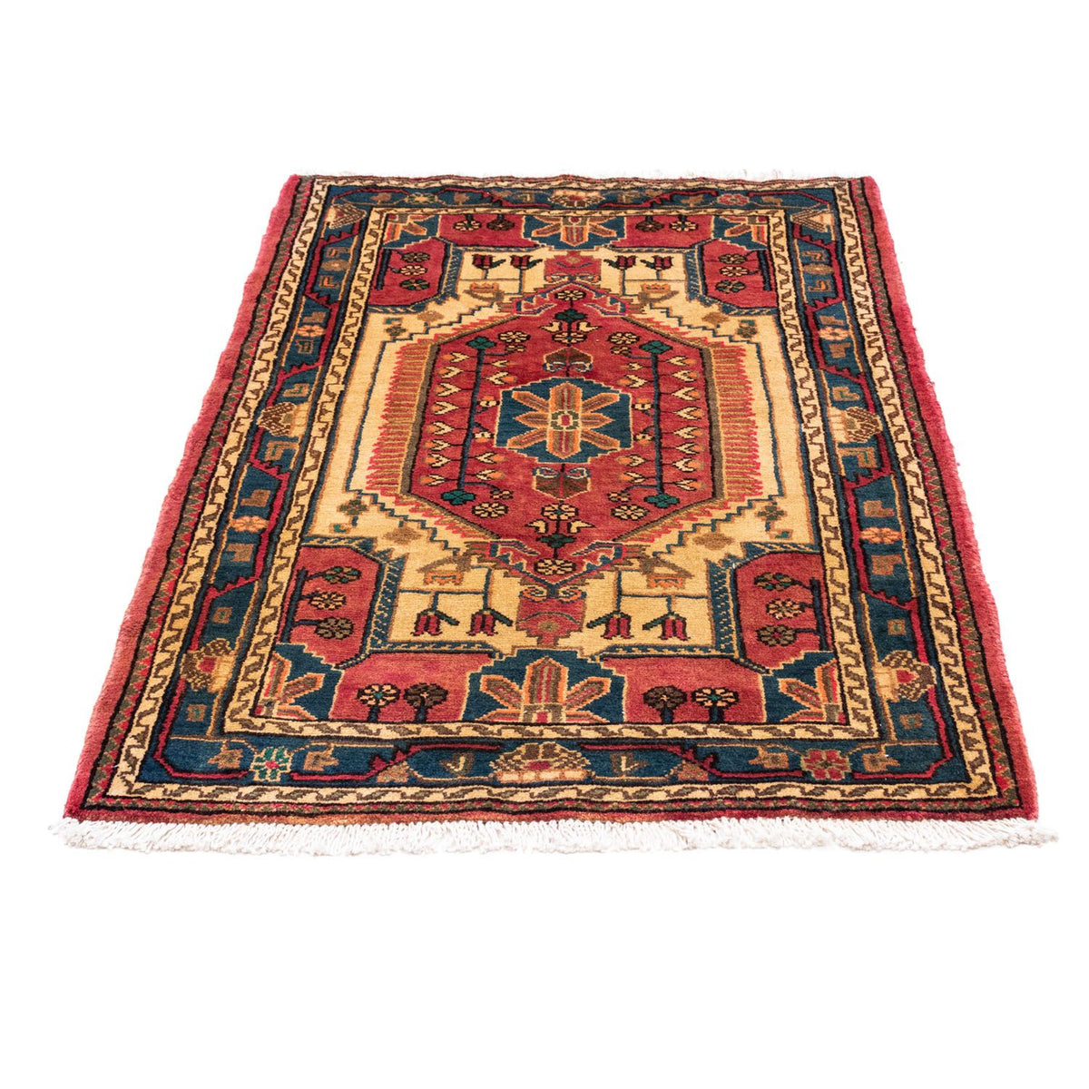 Perser Rug - Nomadic - 138 x 92 cm - red