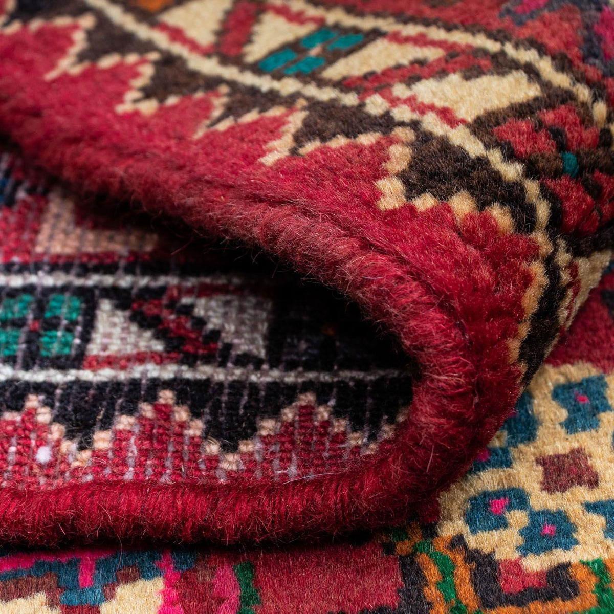 Perser Rug - Nomadic - 121 x 85 cm - red