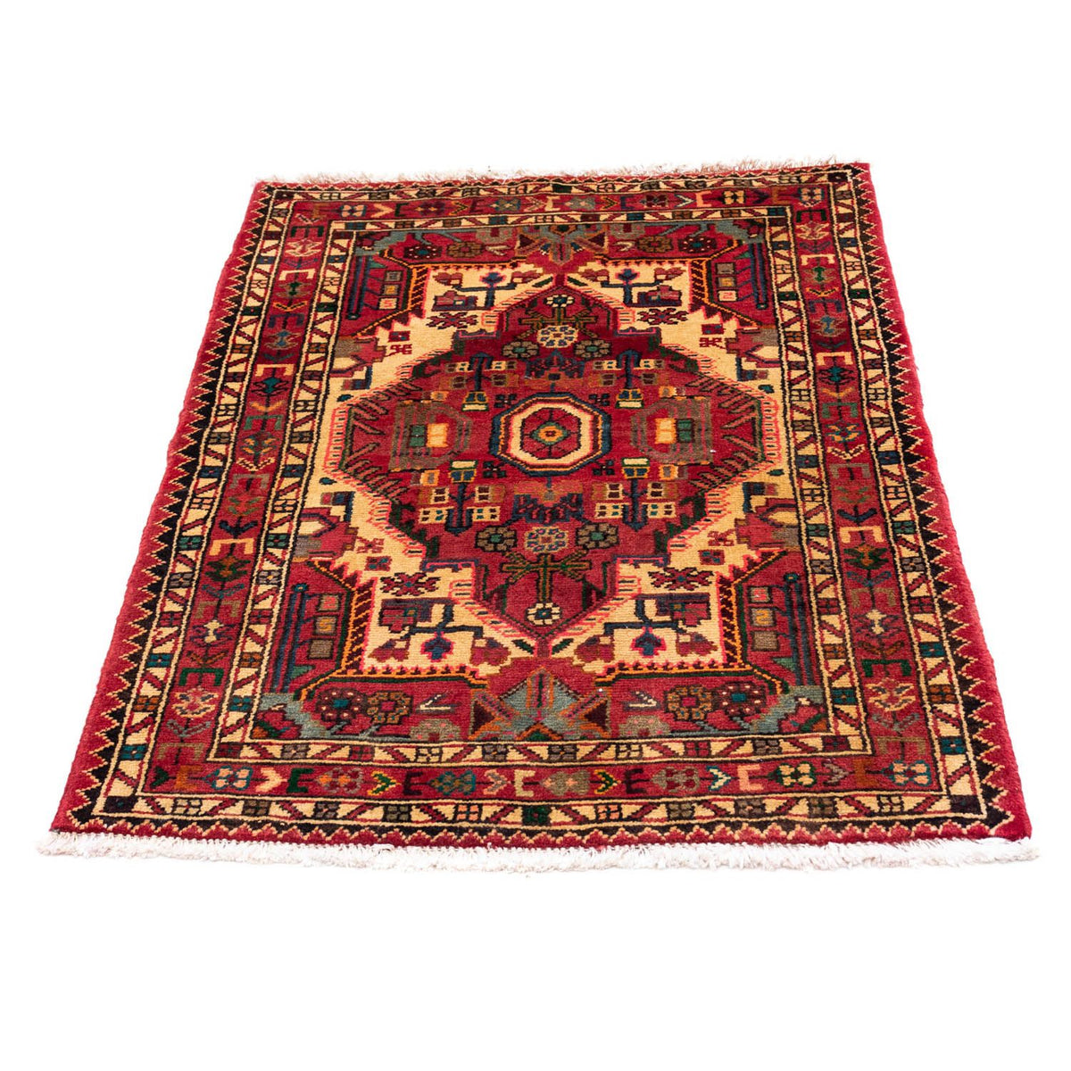 Perser Rug - Nomadic - 121 x 85 cm - red