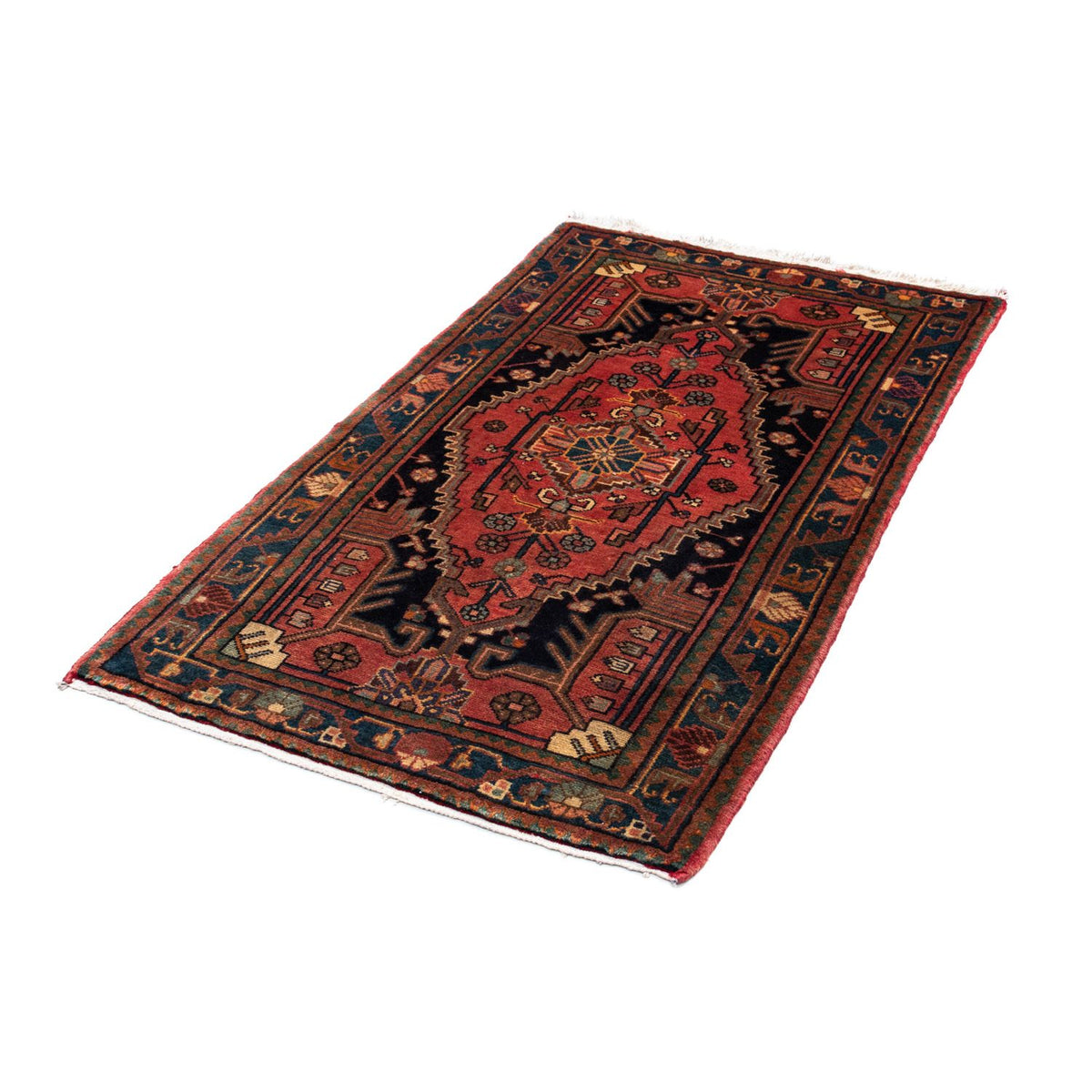 Perser Rug - Nomadic - 129 x 78 cm - light red