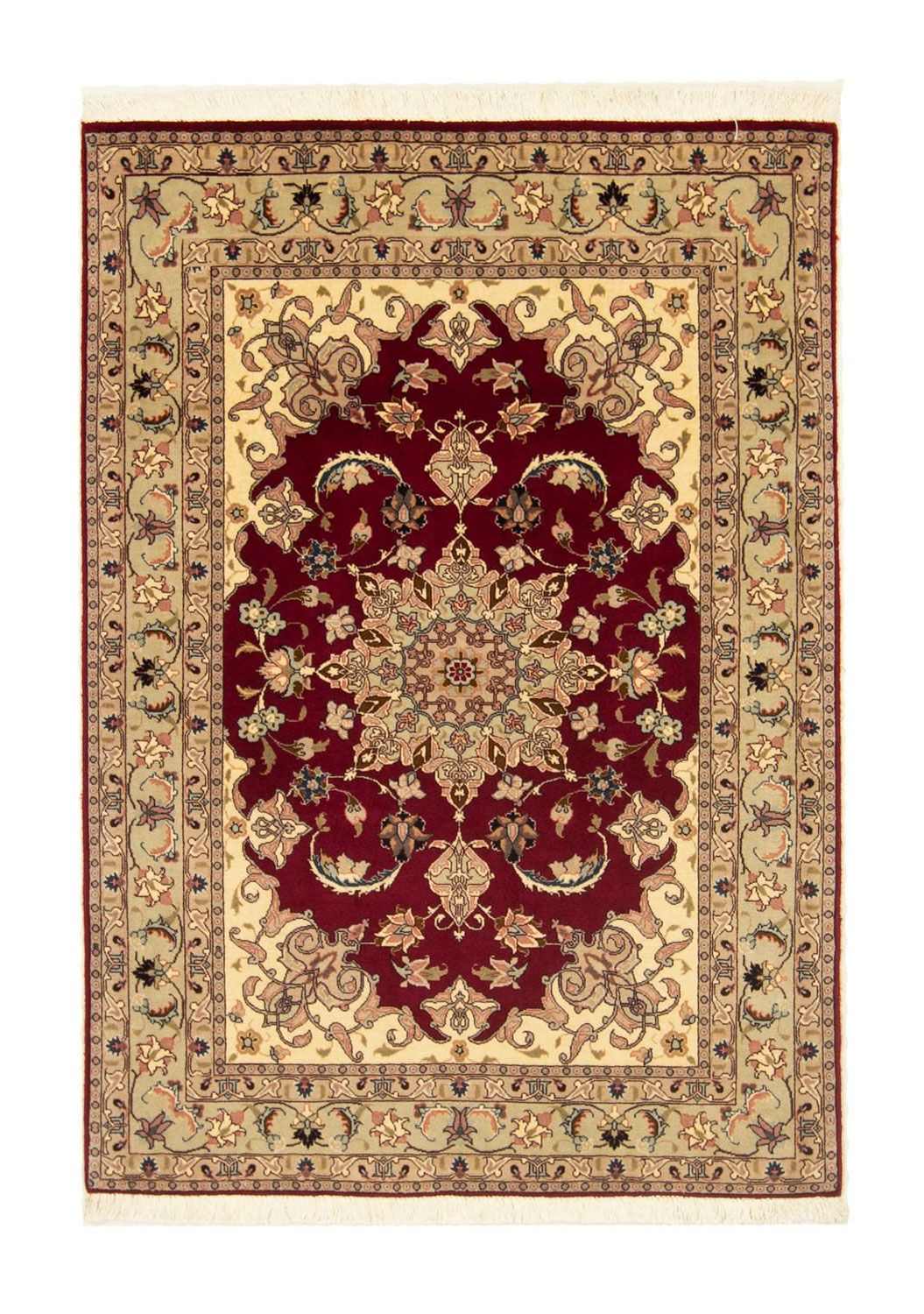 Perser Rug - Tabriz - Royal - 150 x 100 cm - red