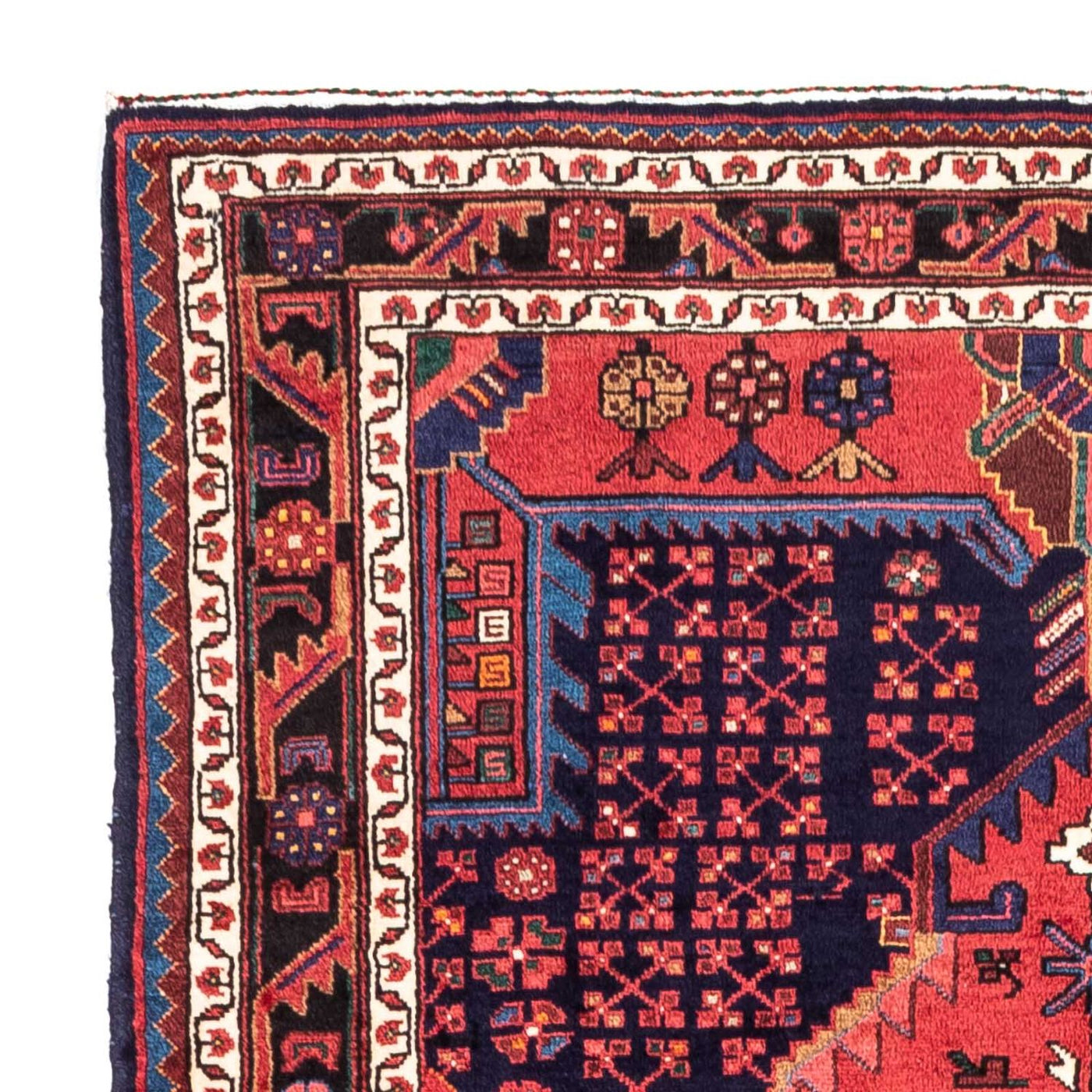 Hamadan Rug 230x151cm - Persian Rugs