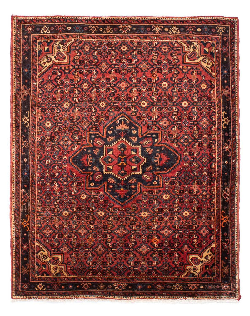 Perser Rug - Nomadic - 203 x 157 cm - dark red