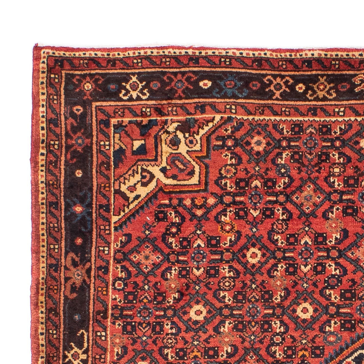 Perser Rug - Nomadic - 203 x 157 cm - dark red