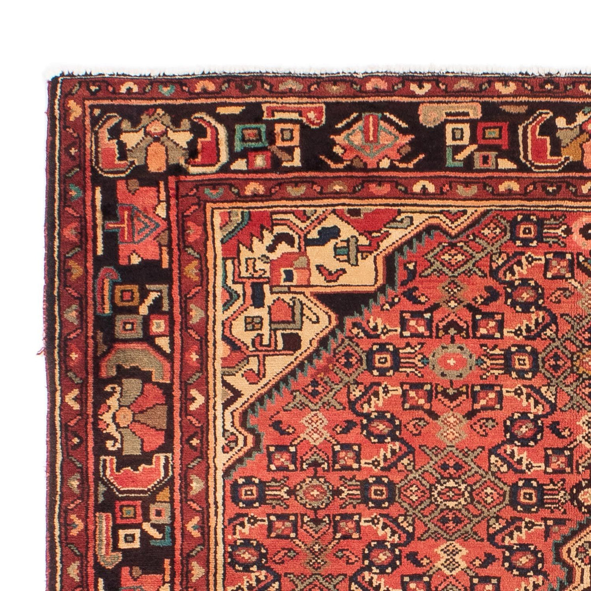 Perser Rug - Nomadic - 216 x 163 cm - light red