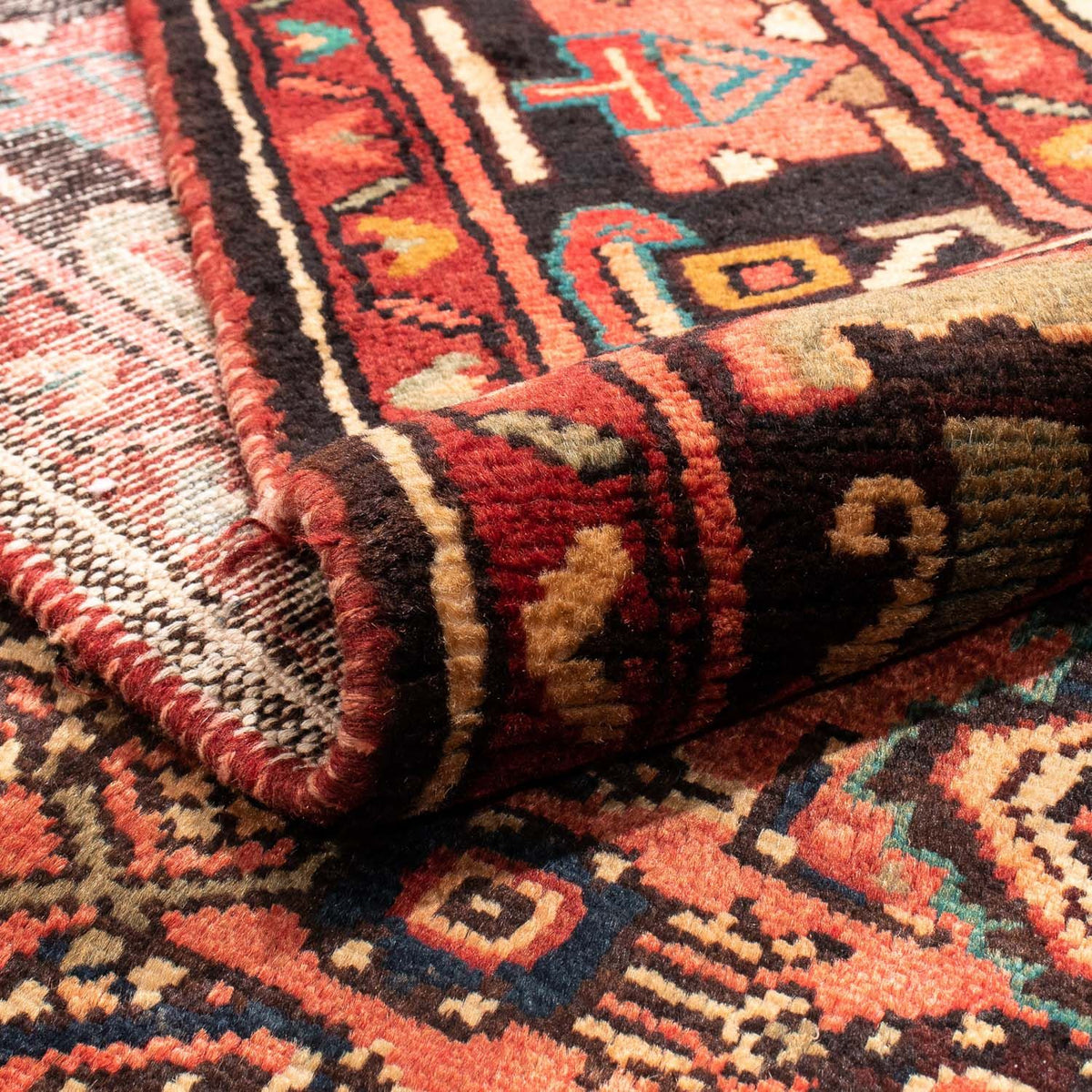 Perser Rug - Nomadic - 216 x 163 cm - light red