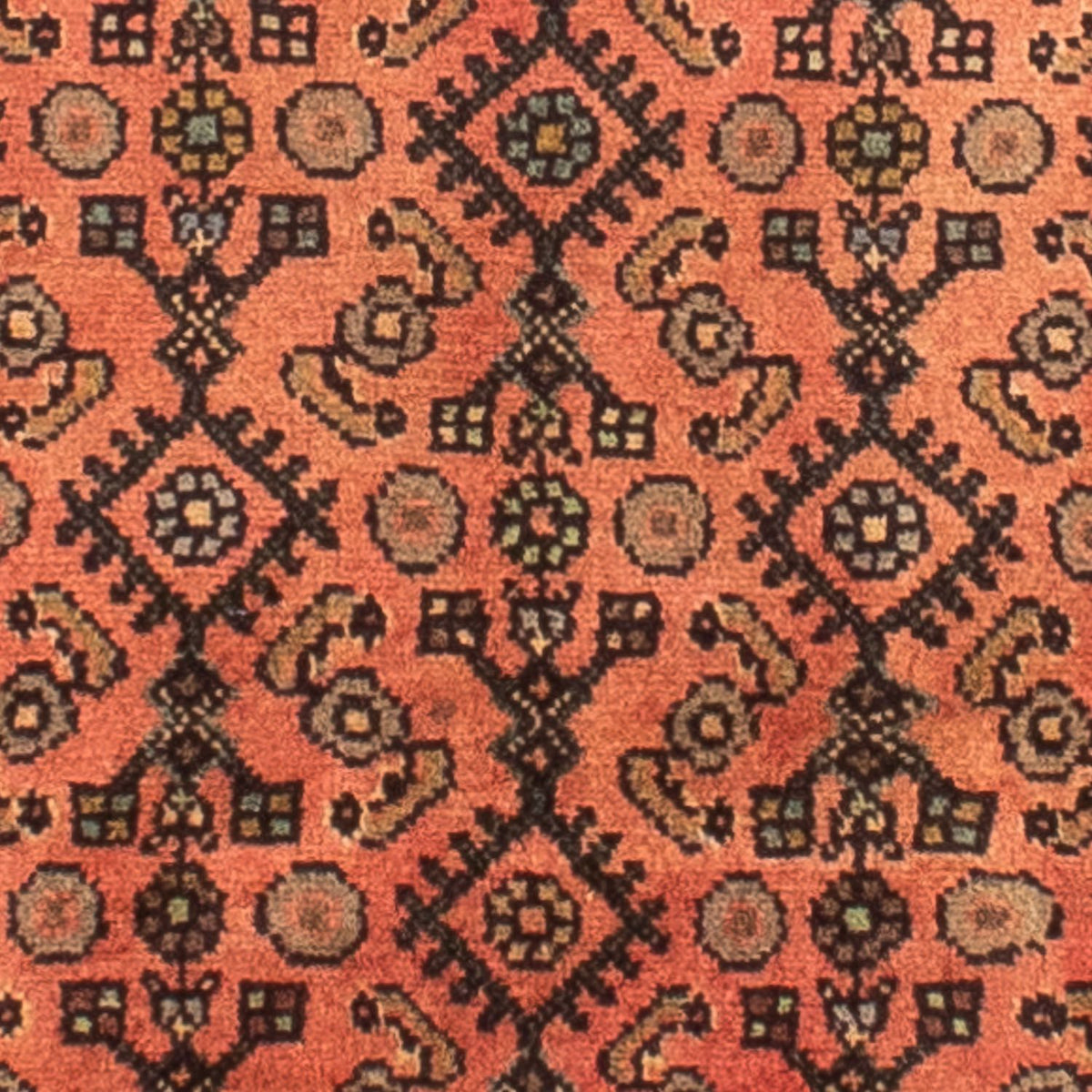 Perser Rug - Nomadic - 200 x 155 cm - light red