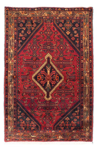 Perser Rug - Nomadic - 221 x 144 cm - dark red