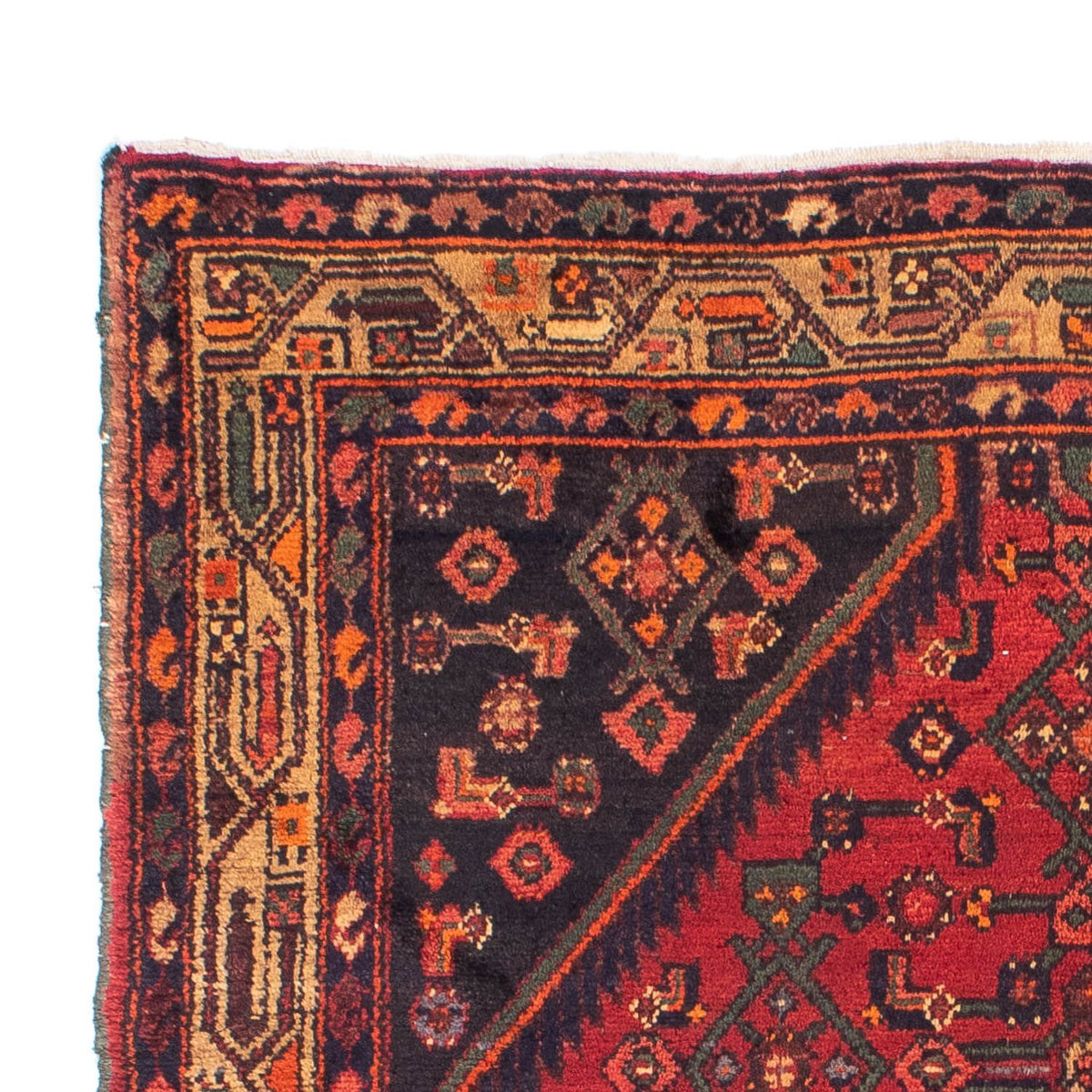 Perser Rug - Nomadic - 221 x 144 cm - dark red
