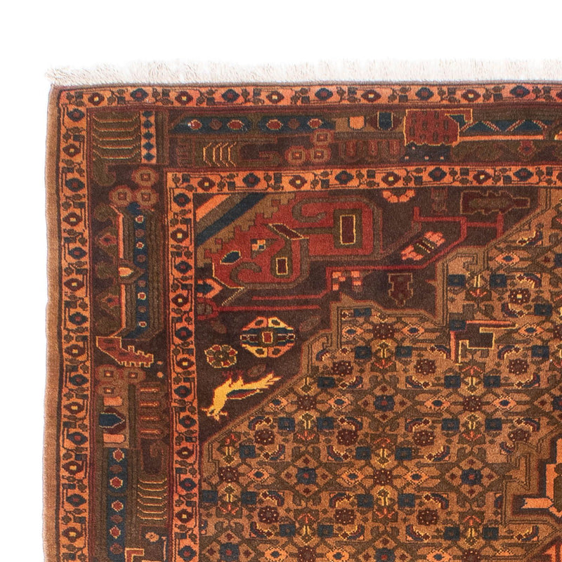 Perser Rug - Nomadic - 218 x 158 cm - brown