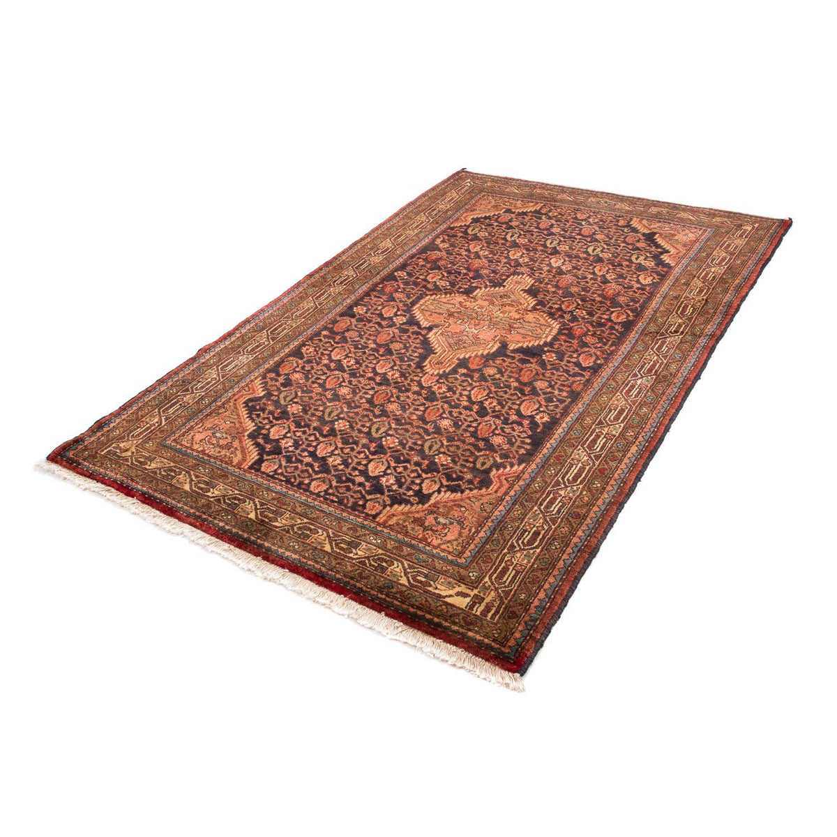 Perser Rug - Nomadic - 207 x 128 cm - brown