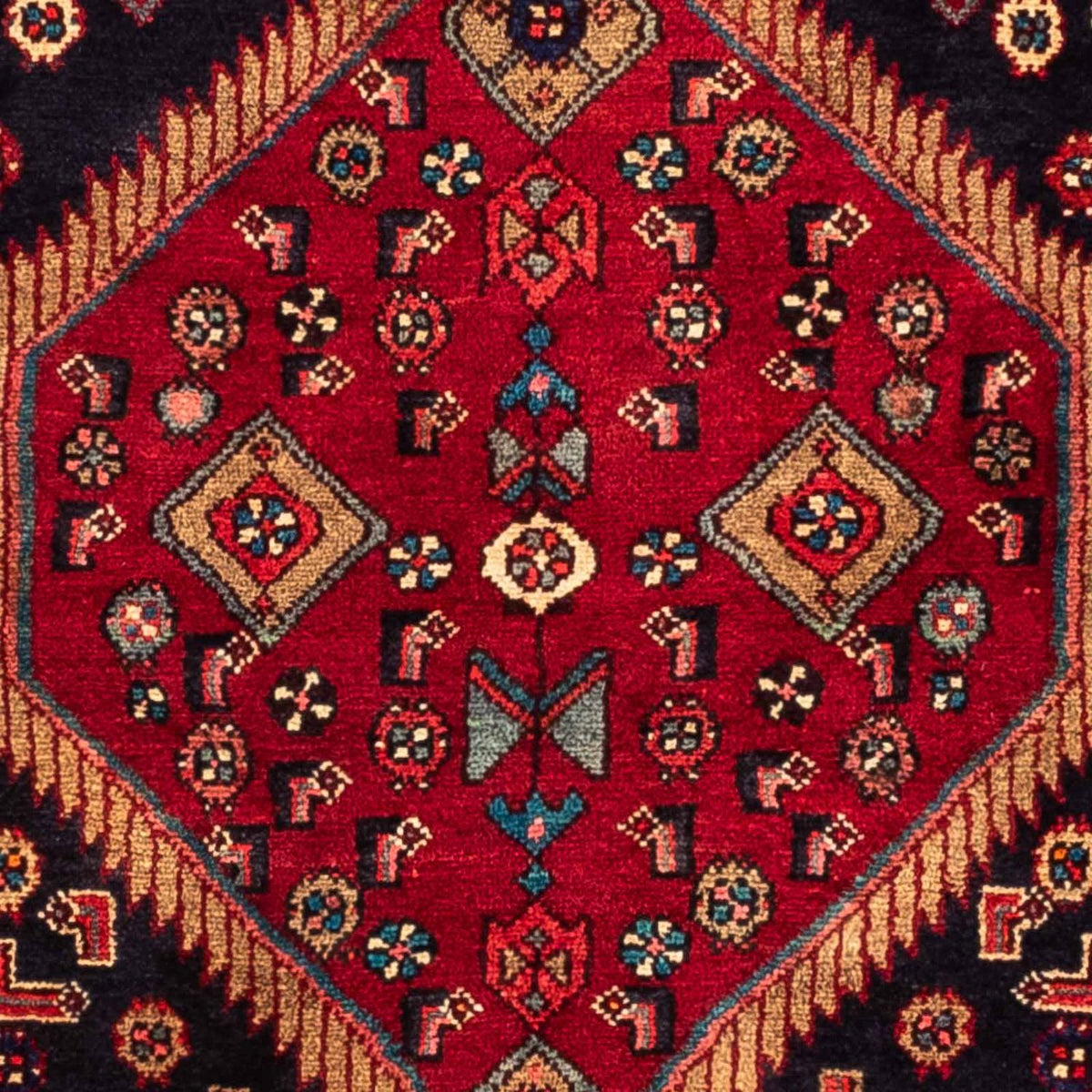 Perser Rug - Nomadic - 225 x 160 cm - dark blue