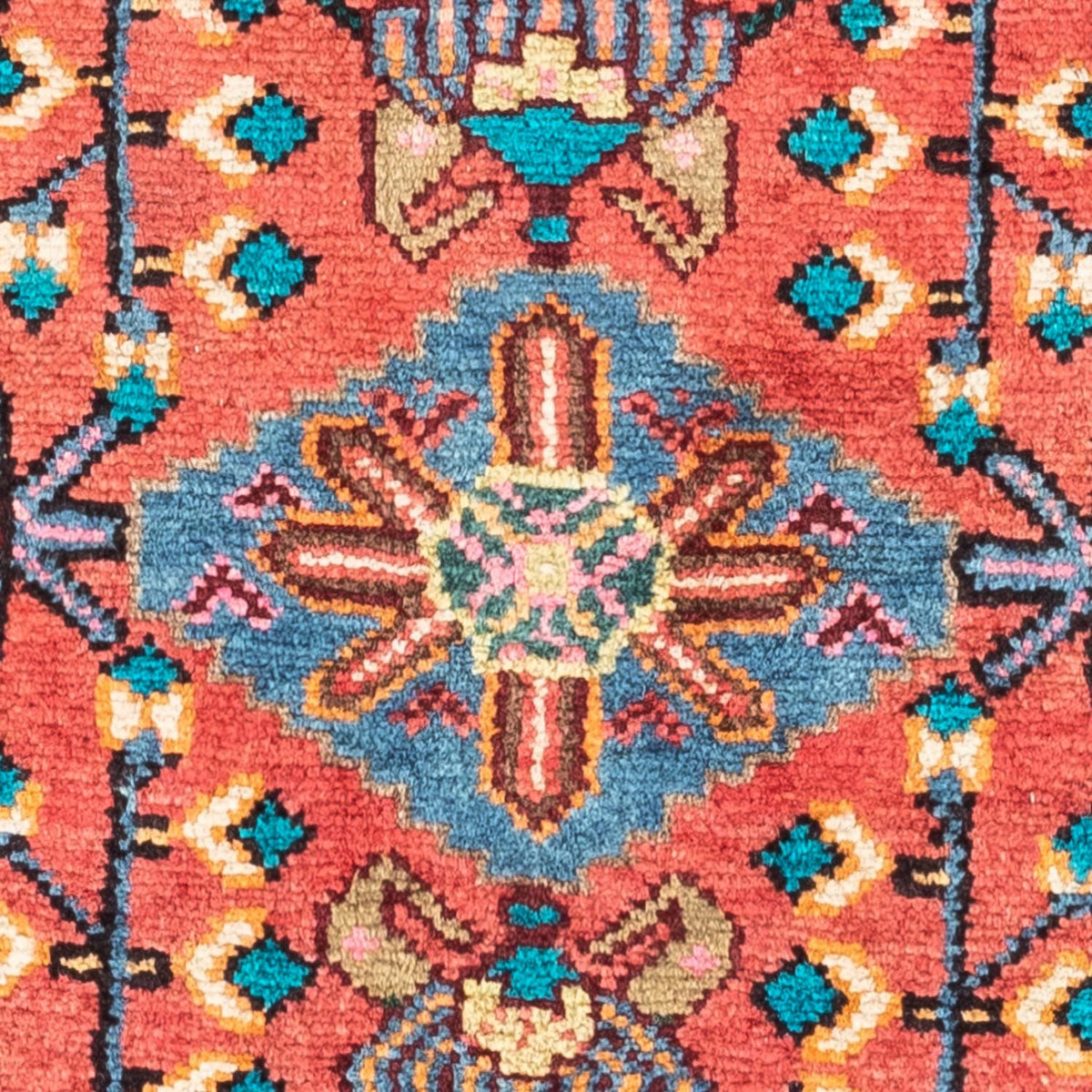 Perser Rug - Nomadic - 130 x 85 cm - red