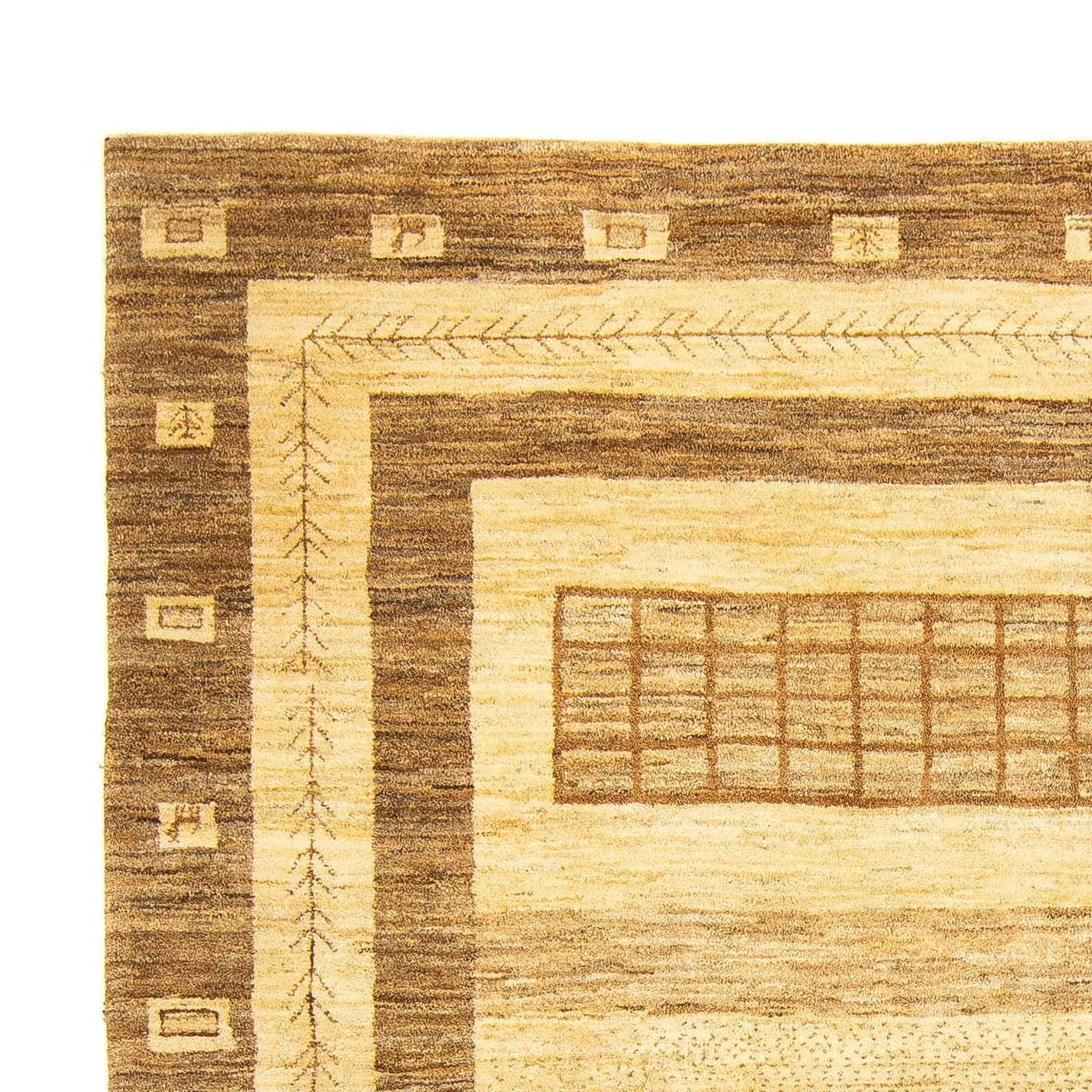 Persian Gabbeh Rug 336x249cm - Perserteppich Wollteppich