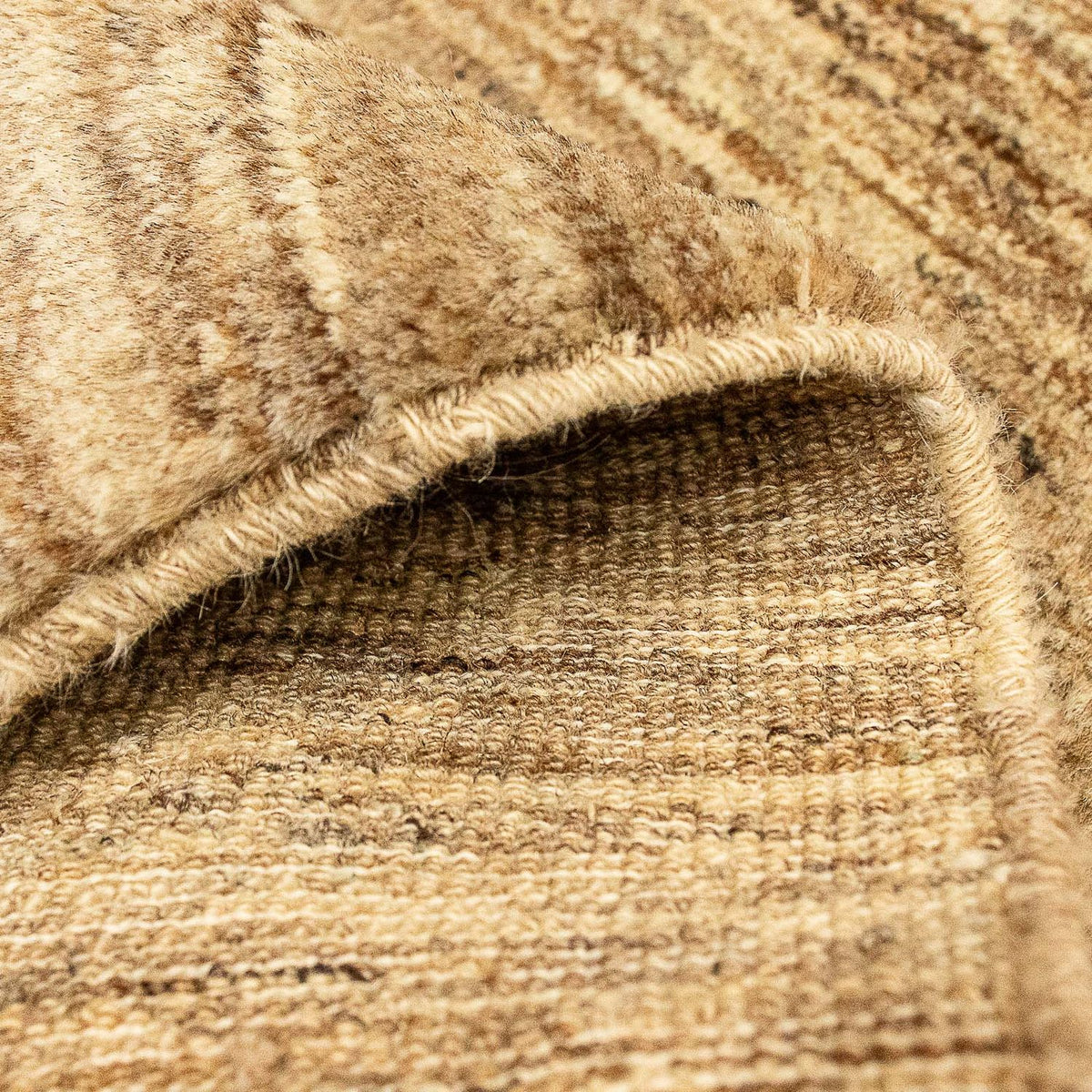 Gabbeh Rug - Indus - 94 x 64 cm - light brown