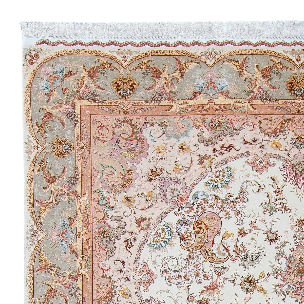 Tabriz - 70 Raj Rug 246x340cm - Persian Rugs