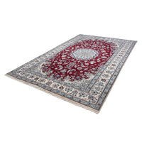 Perser Rug - Nain - 305 x 200 cm - dark red