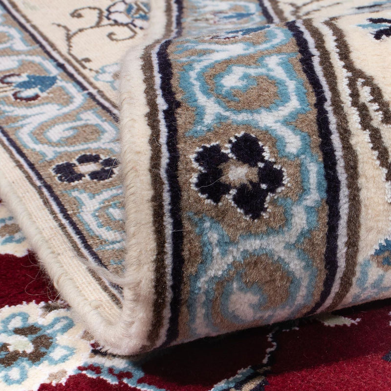 Perser Rug - Nain - 305 x 200 cm - dark red