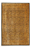 Qom Rug 193x295cm - Persian Rugs - Rectangle / Gold / 193 x 295 cm Rectangle