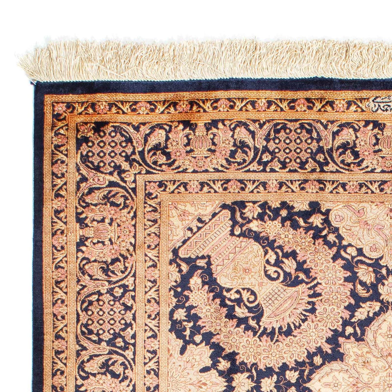 Perser Rug - Ghom - 149 x 102 cm - light brown