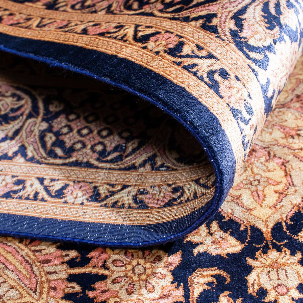 Perser Rug - Ghom - 149 x 102 cm - light brown