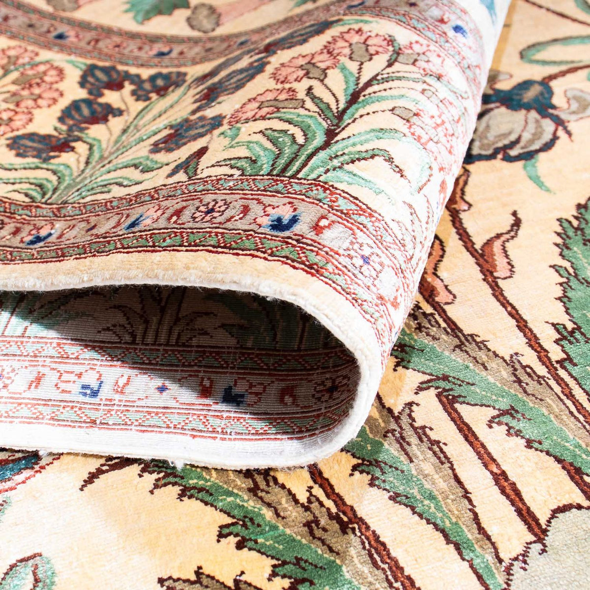 Perser Rug - Ghom - 156 x 102 cm - beige