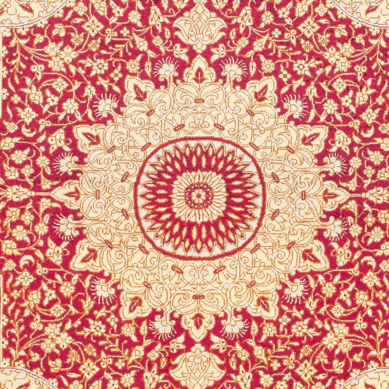Perser Rug - Ghom - 150 x 98 cm - dark red