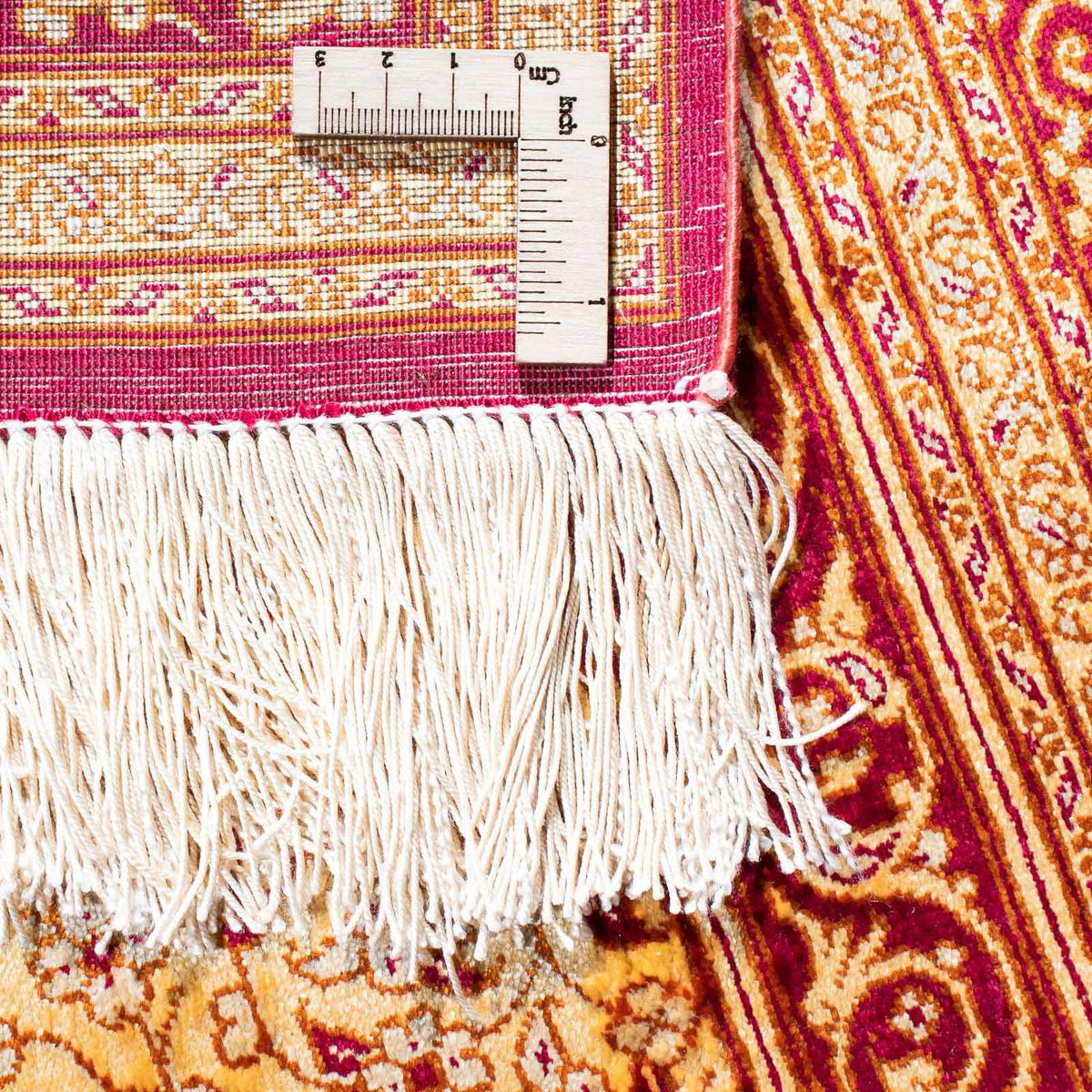 Perser Rug - Ghom - 150 x 98 cm - dark red