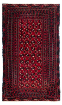 Belutsch Rug - 186 x 119 cm - dark red