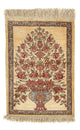 Qom Silk Rug 31x41cm - Persian Rugs