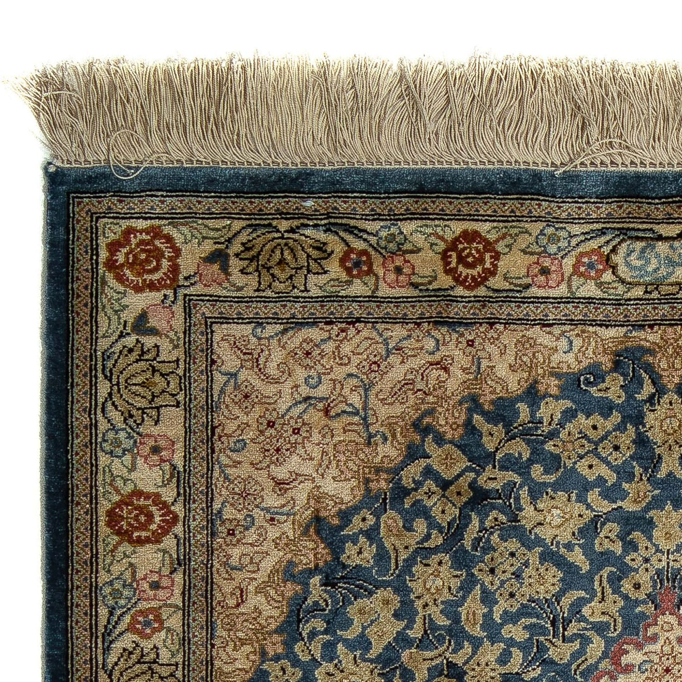 Qom Rug 83x58cm - Persian Rugs