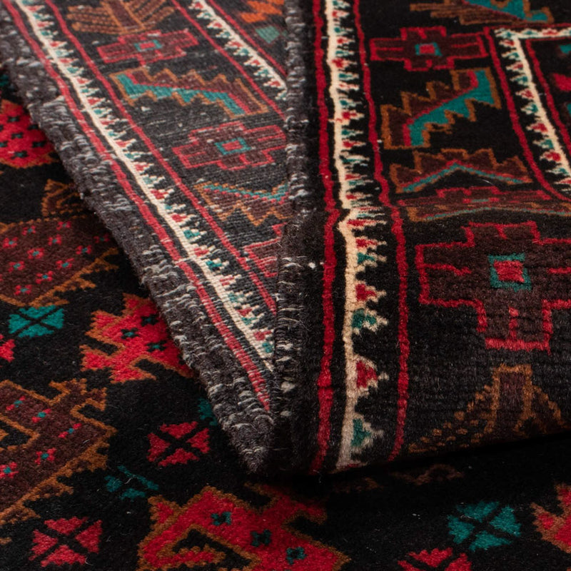 Belutsch Rug - 185 x 113 cm - black