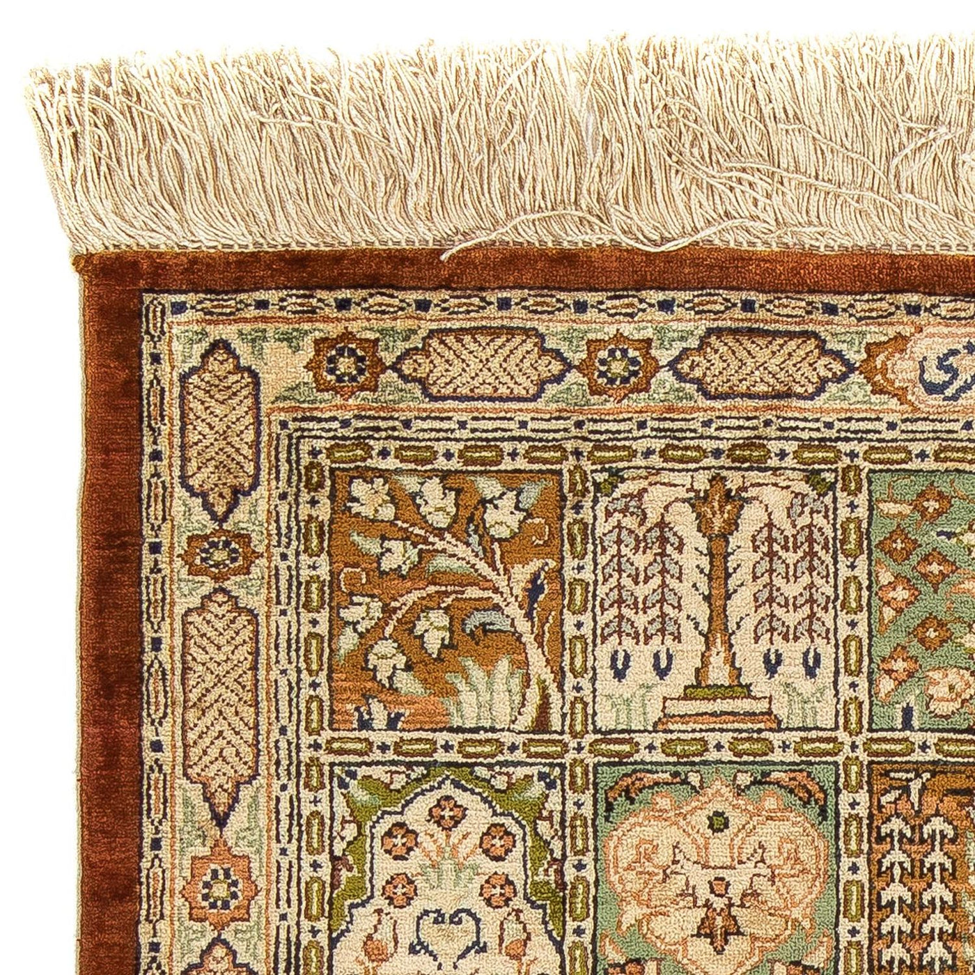 Qom Rug 75x56cm - Persian Rugs