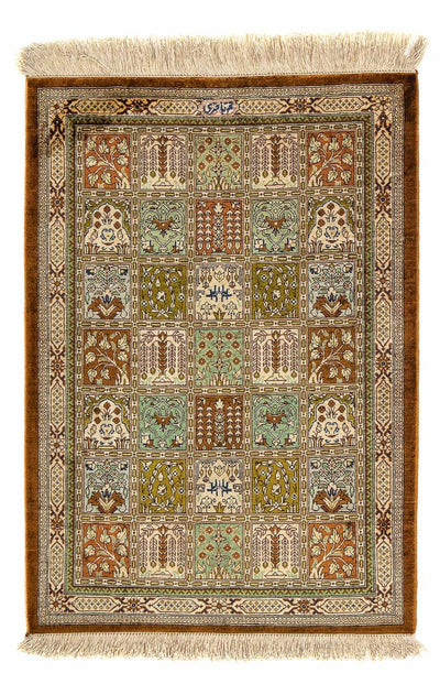 Qom Rug 55x77cm - Persian Rugs