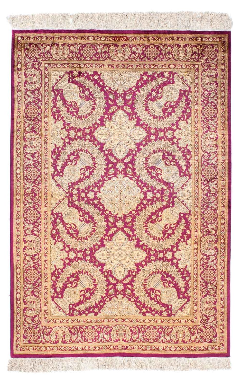 Perser Rug - Ghom - 148 x 98 cm - purple