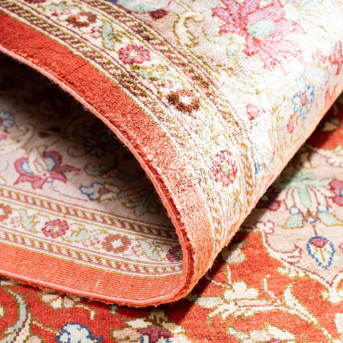 Perser Rug - Ghom - 149 x 100 cm - rust