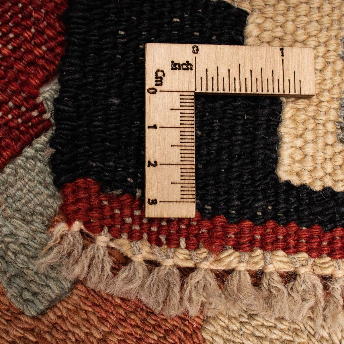 Kelim Rug - Splash - 202 x 151 cm - multicolored