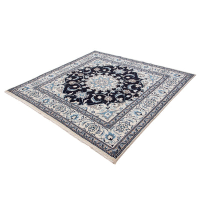 Perser Rug - Nain square  - 194 x 192 cm - dark blue