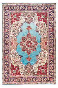 Perser Rug - Tabriz - 300 x 203 cm - turquoise
