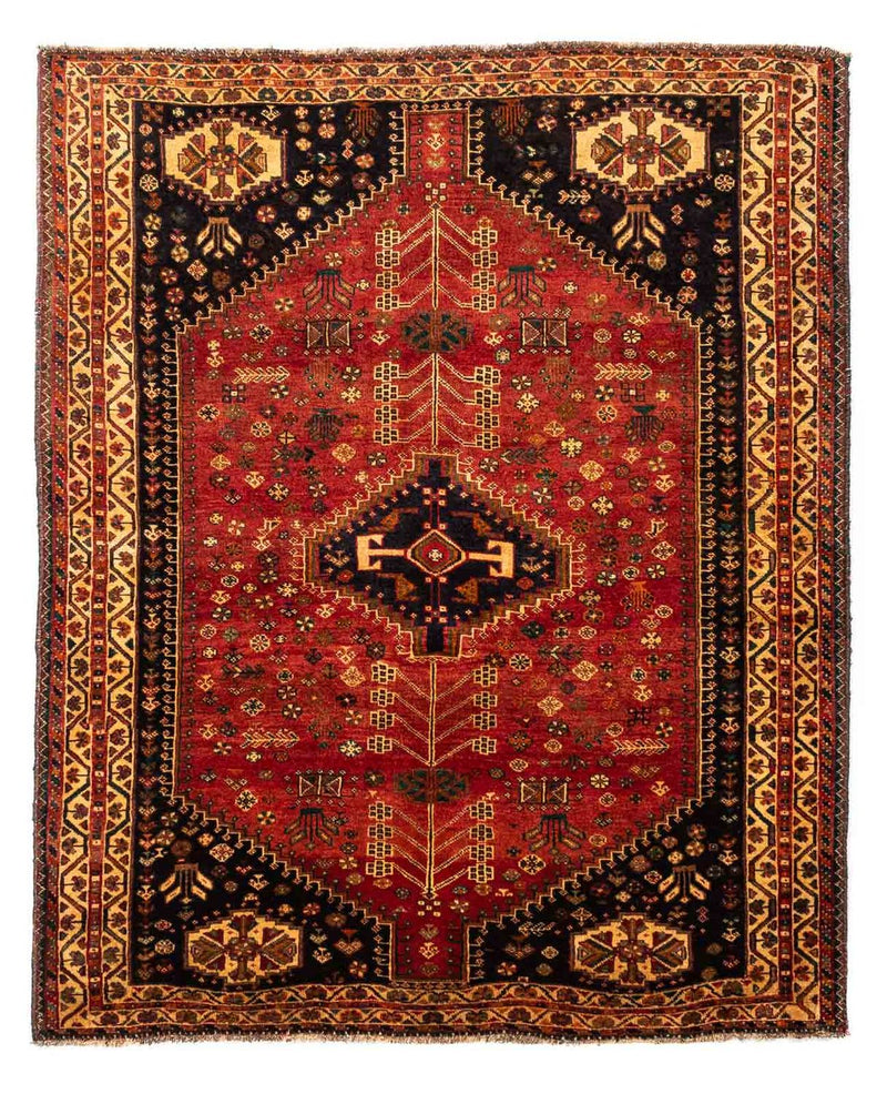 Qashqai Rug 225x173cm - Persian Rugs