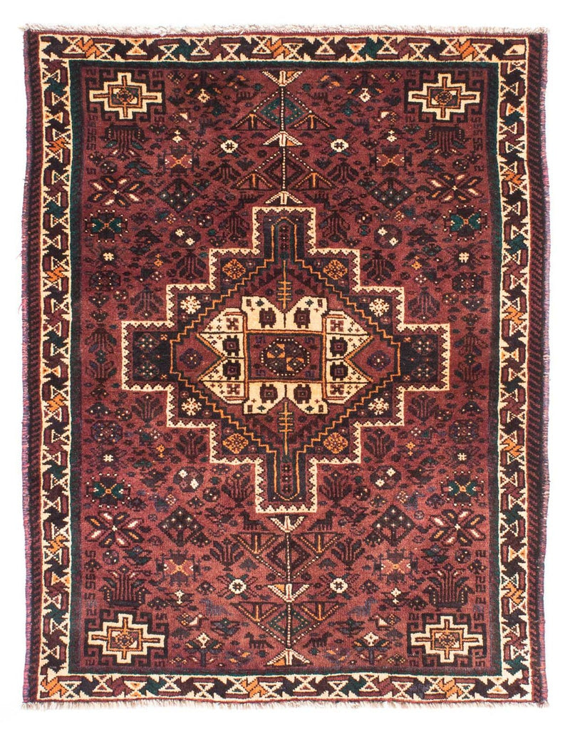 Perser Rug - Nomadic - 147 x 107 cm - dark brown