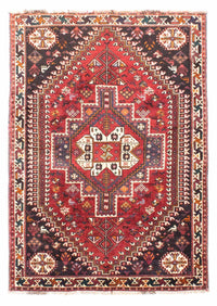 Perser Rug - Nomadic - 163 x 112 cm - dark red