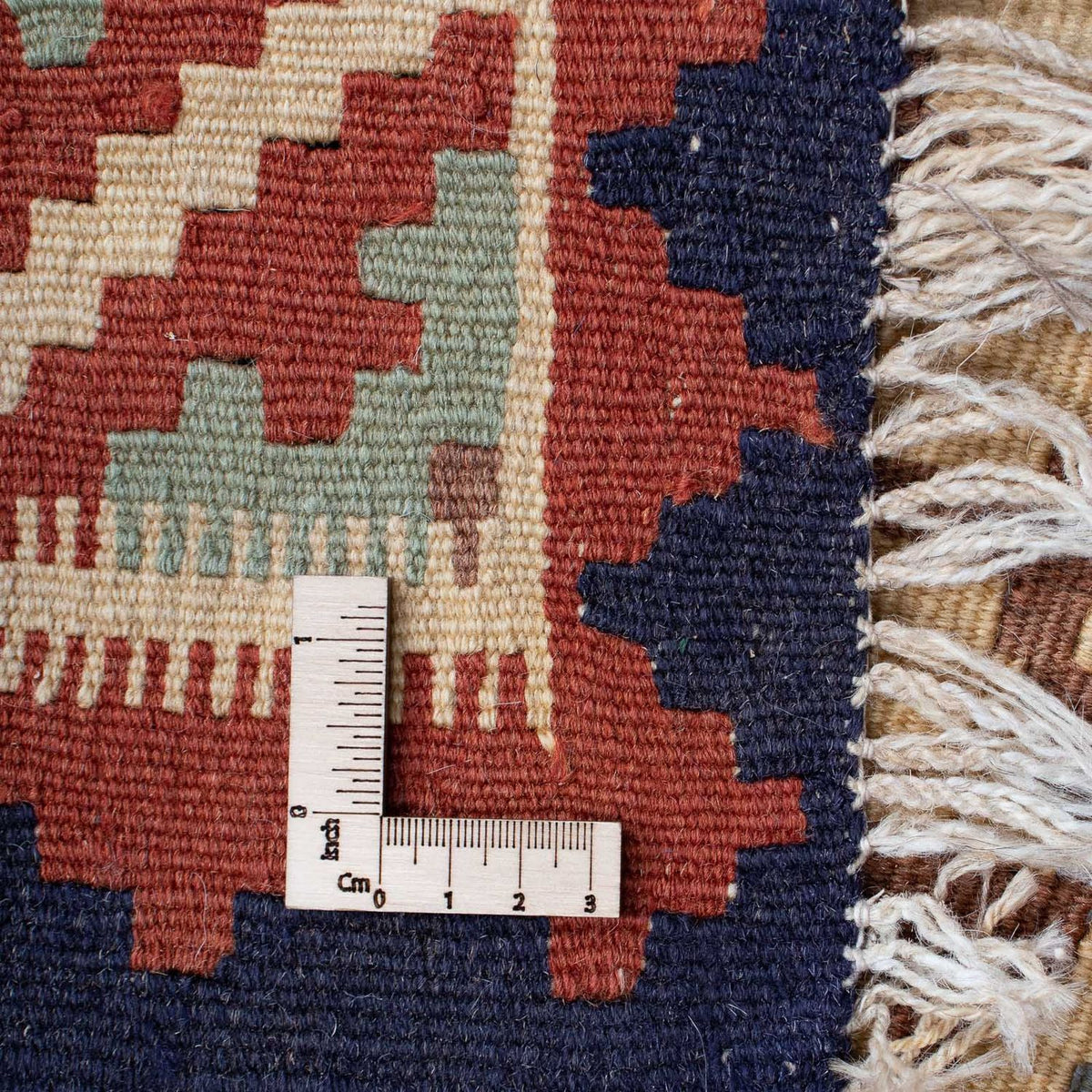 Kelim Rug - Oriental - 188 x 118 cm - dark red