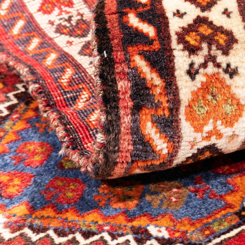 Perser Rug - Nomadic - 124 x 80 cm - dark red