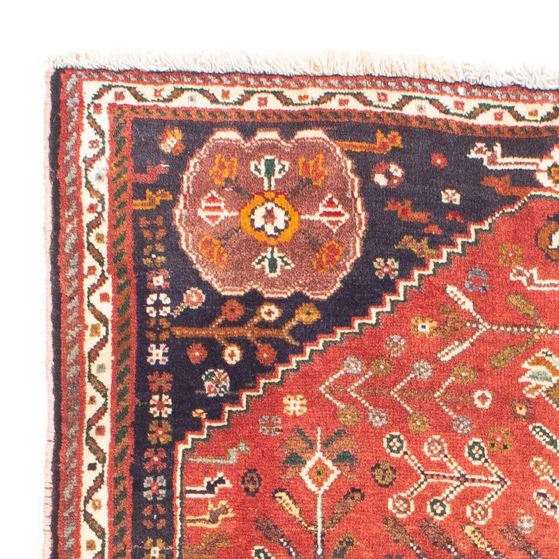 Perser Rug - Nomadic - 136 x 92 cm - dark red